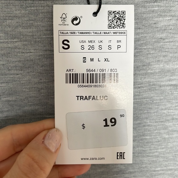 Zara Grey Bodycon Dress - Picture 3 of 4